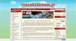 Desktop Screenshot of mazakzabawki.pl